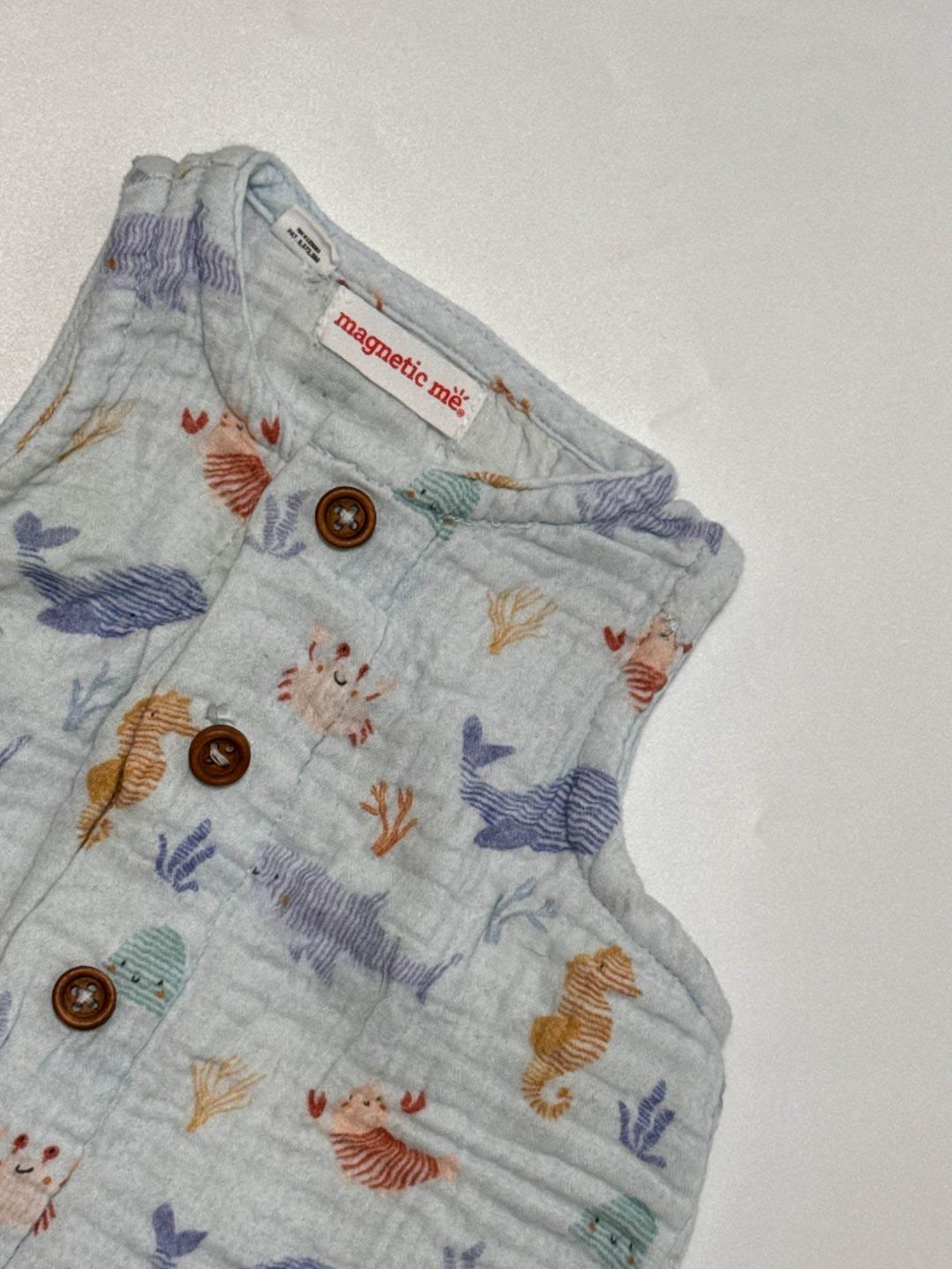 Magnetic Me  Romper - 3-6M