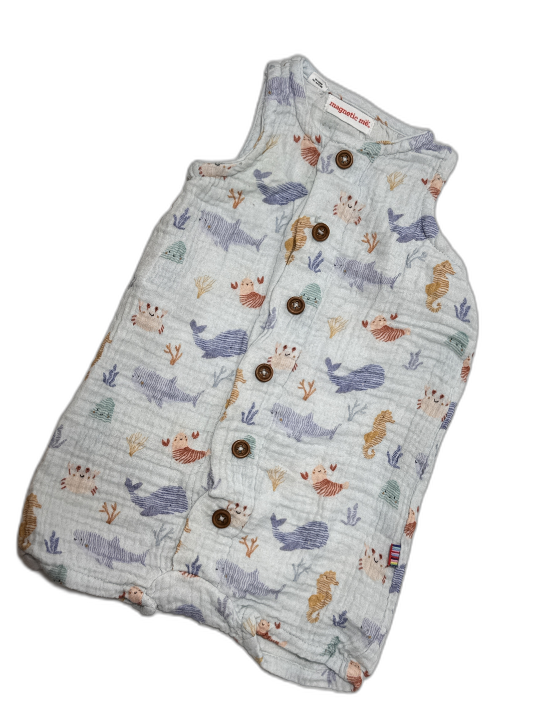 Magnetic Me  Romper - 3-6M