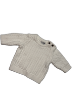 Load image into Gallery viewer, Janie &amp; Jack Cable Knit Sweater - Newborn
