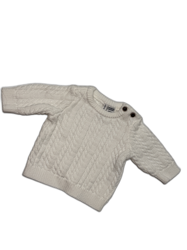Janie & Jack Cable Knit Sweater - Newborn