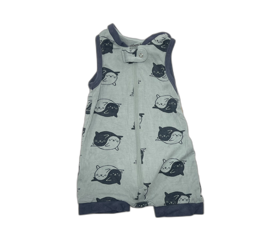 Silkberry Baby Short Romper - 0-3M