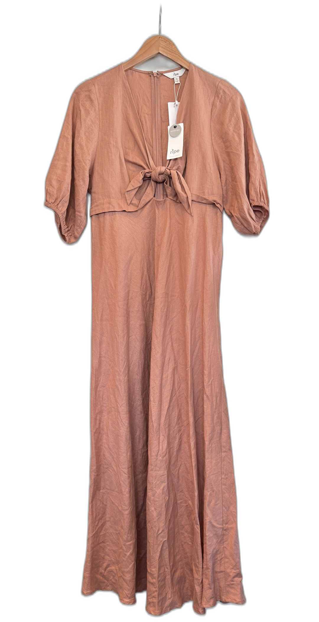 Ripe NWT Tie Front Dress - M