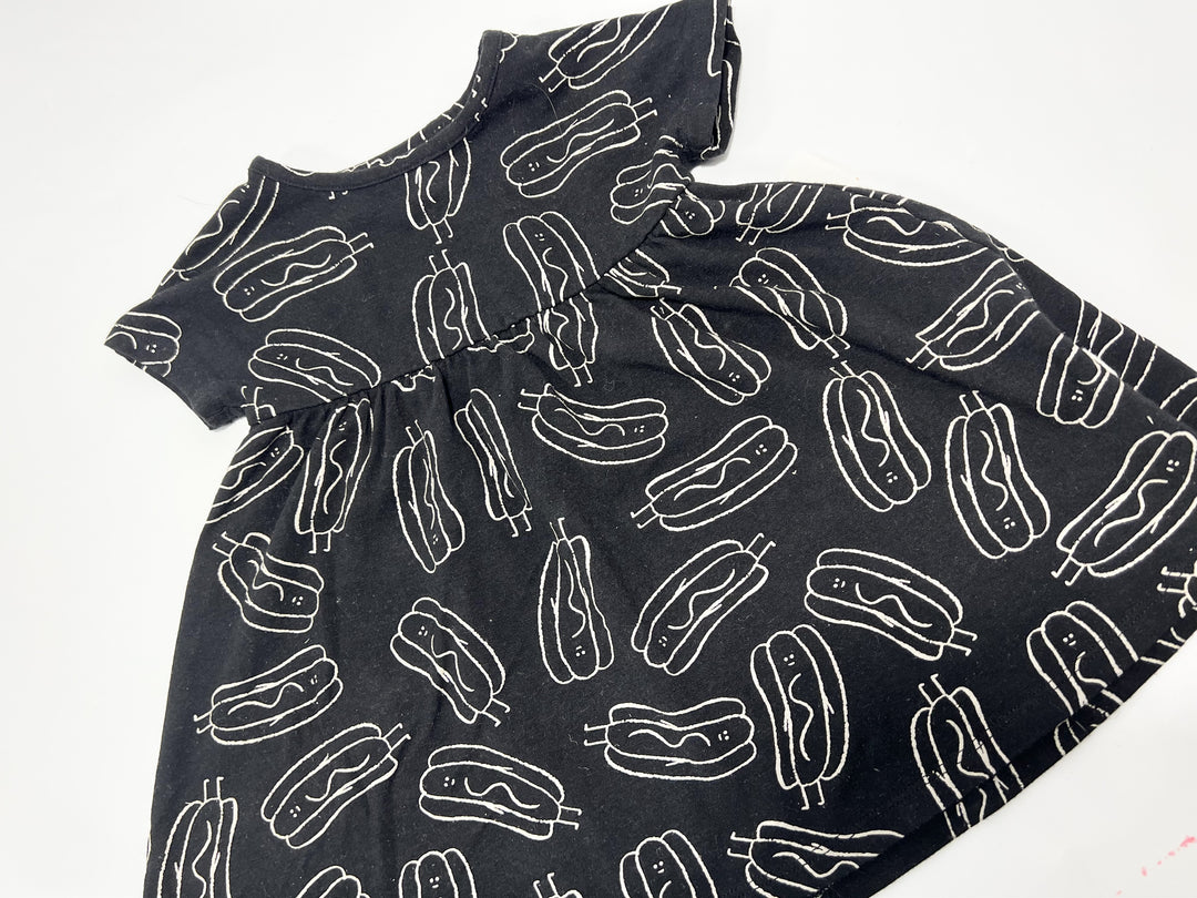 Greige Dress - 3-6M