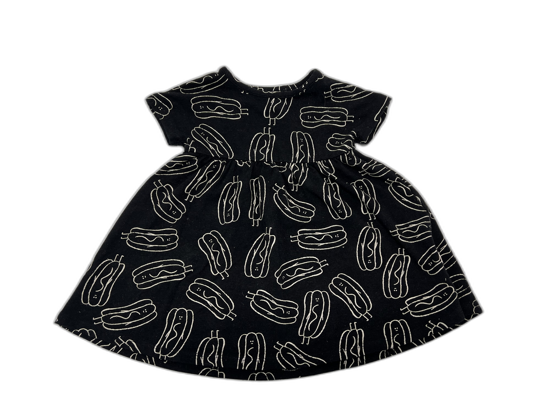 Greige Dress - 3-6M