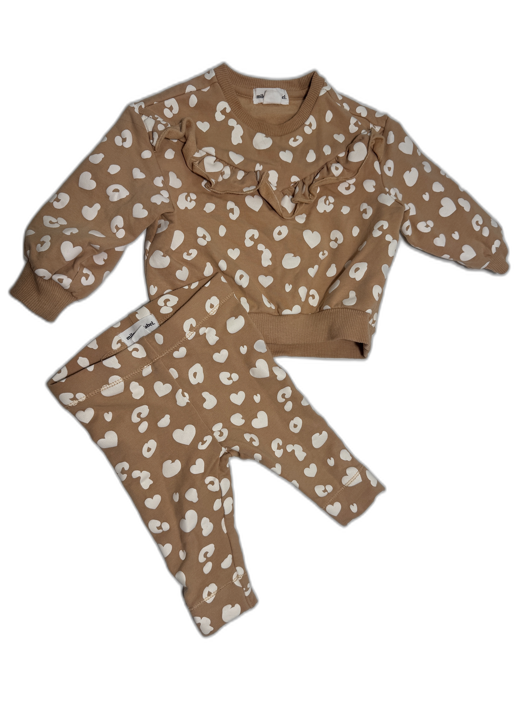 Miles the Label Sweat Set - 0-3M