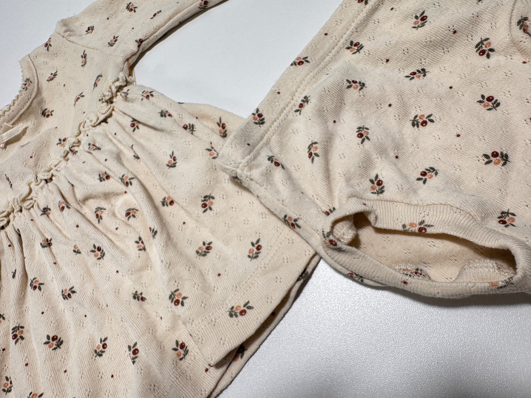 Quincy Mae Dress + Bloomer - 0-3M