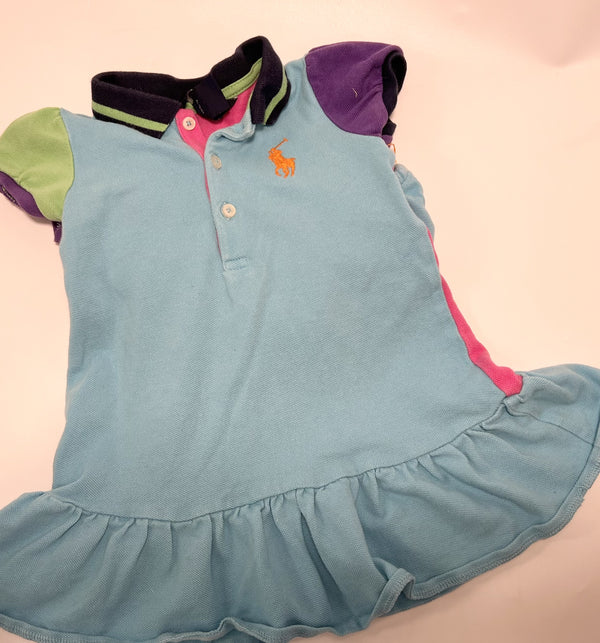 Ralph Lauren Dress + Bloomer - 12-18M