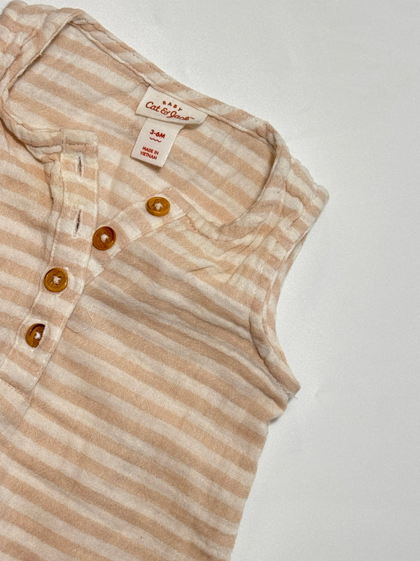 Cat & Jack Bubble Romper - 3-6M