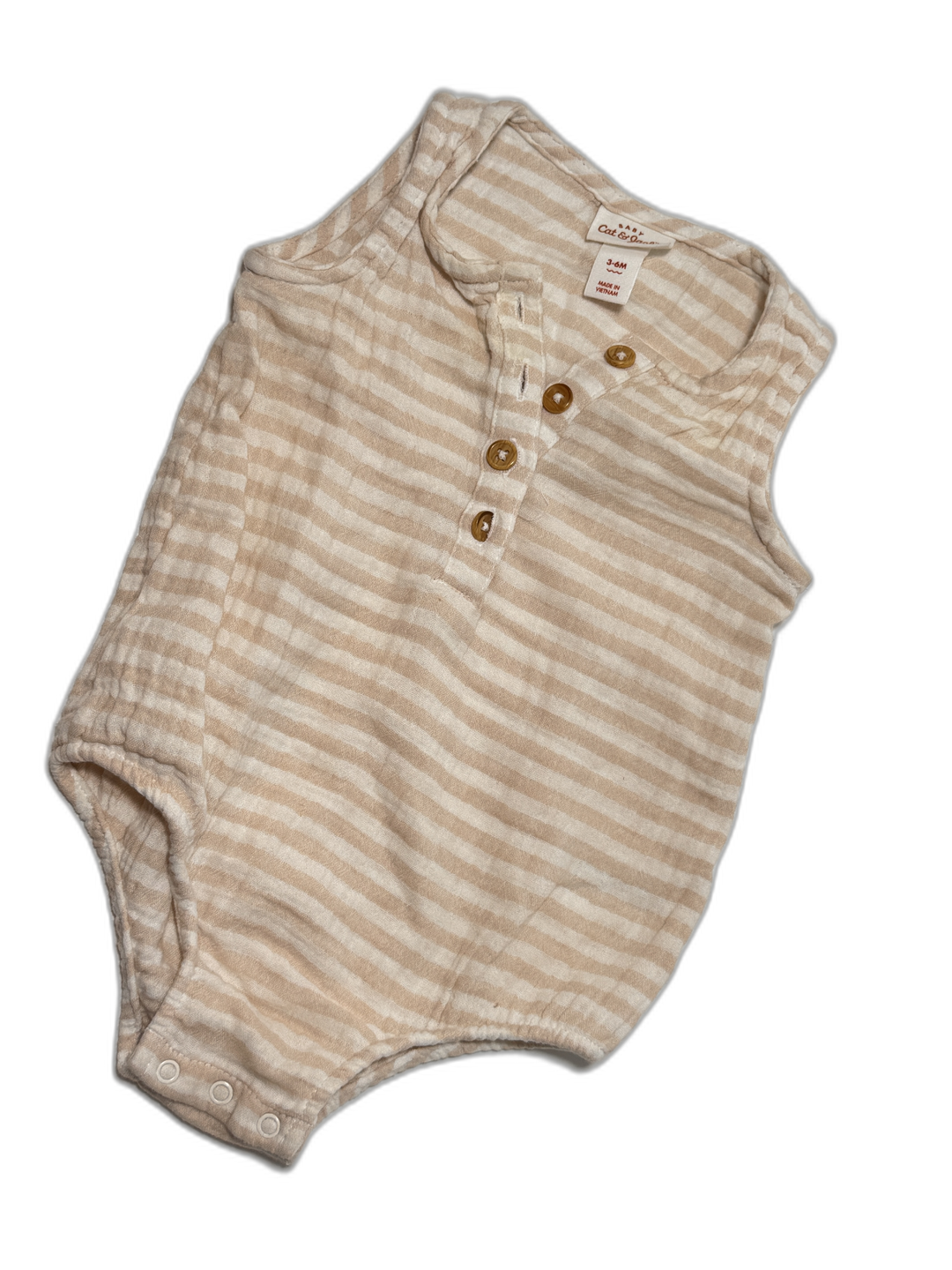 Cat & Jack Bubble Romper - 3-6M