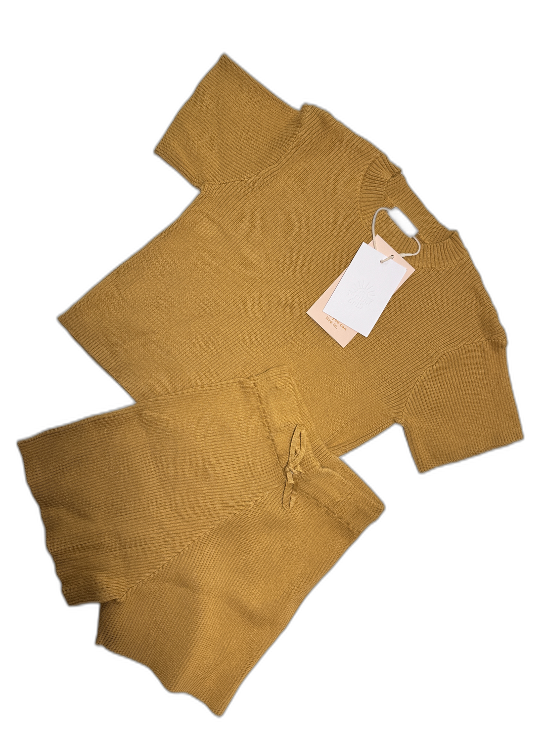 Lullaby Club NWT Ribbed Set - 5Y