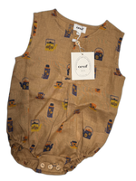 Load image into Gallery viewer, Oeuf NWT Linen Romper - 12-18M
