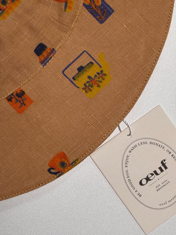 Oeuf NWT Linen Hat - 6-12M