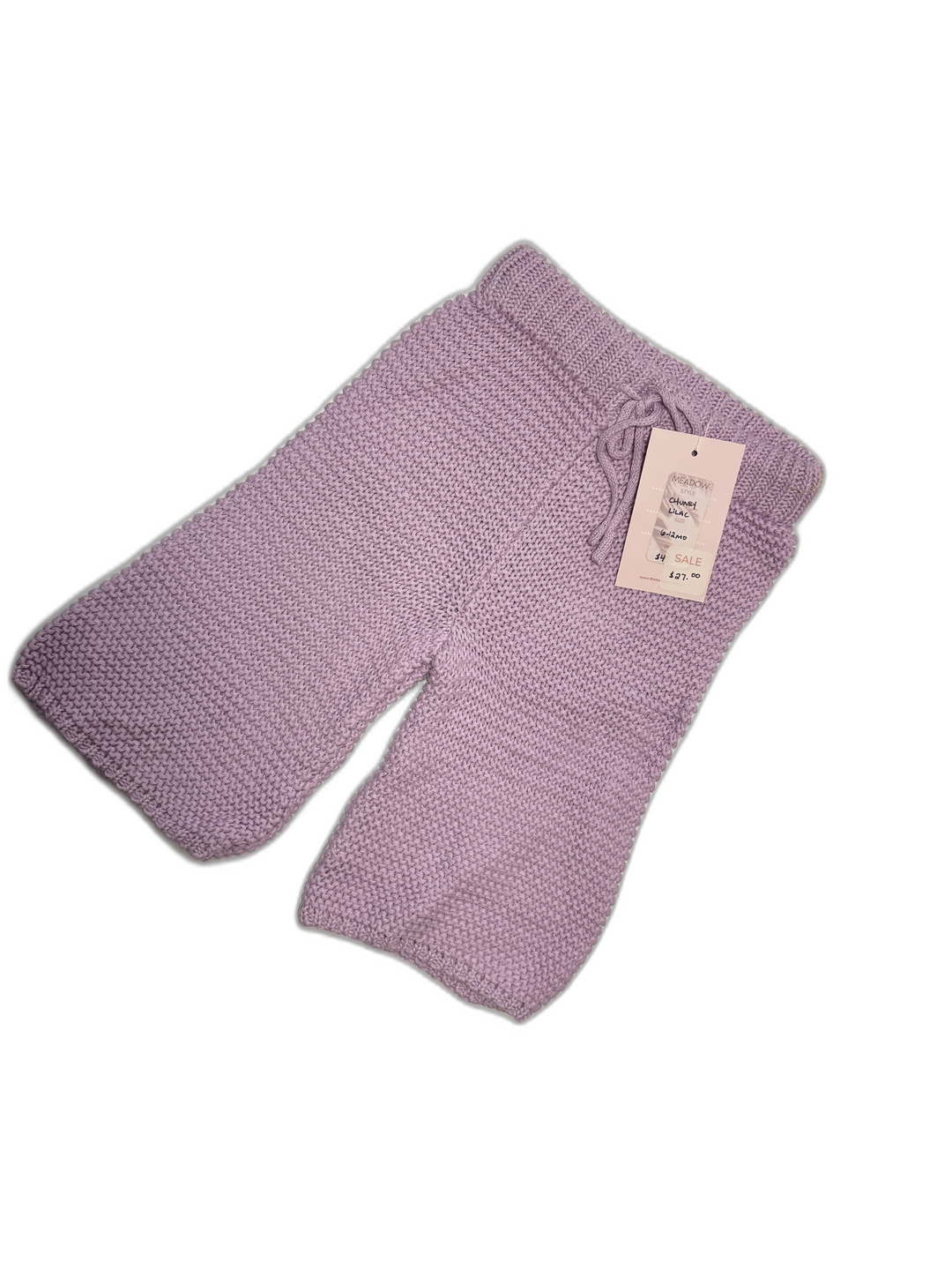 B NWT Knit Pant - 6-12M