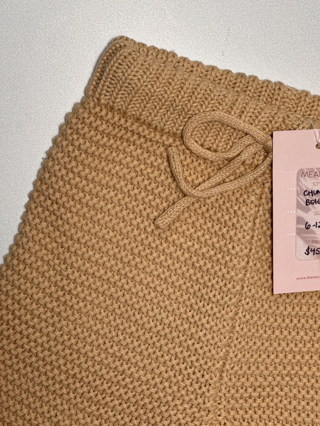 B NWT Knit Pant - 6-12M