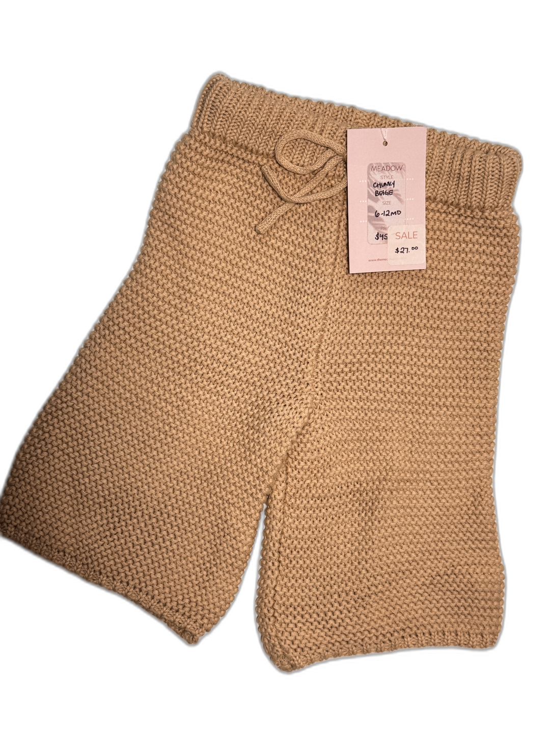 B NWT Knit Pant - 6-12M