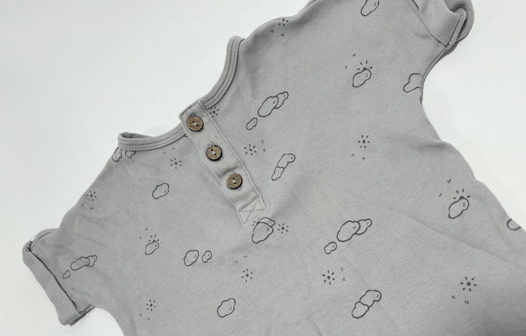 Quincy Mae Short Romper - 6-12M
