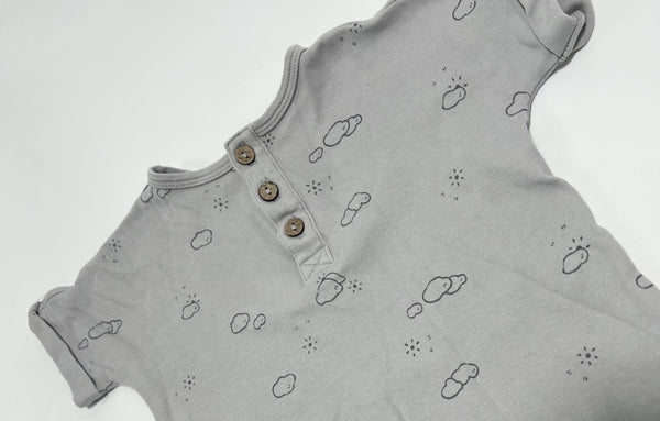 Quincy Mae Short Romper - 6-12M