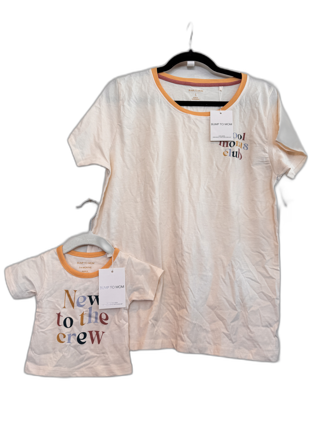 Bump to Mom NWT Matching Mom + Baby Top - L & 3-6M