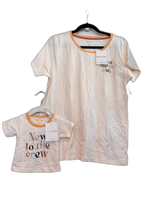Load image into Gallery viewer, Bump to Mom NWT Matching Mom + Baby Top - L &amp; 3-6M
