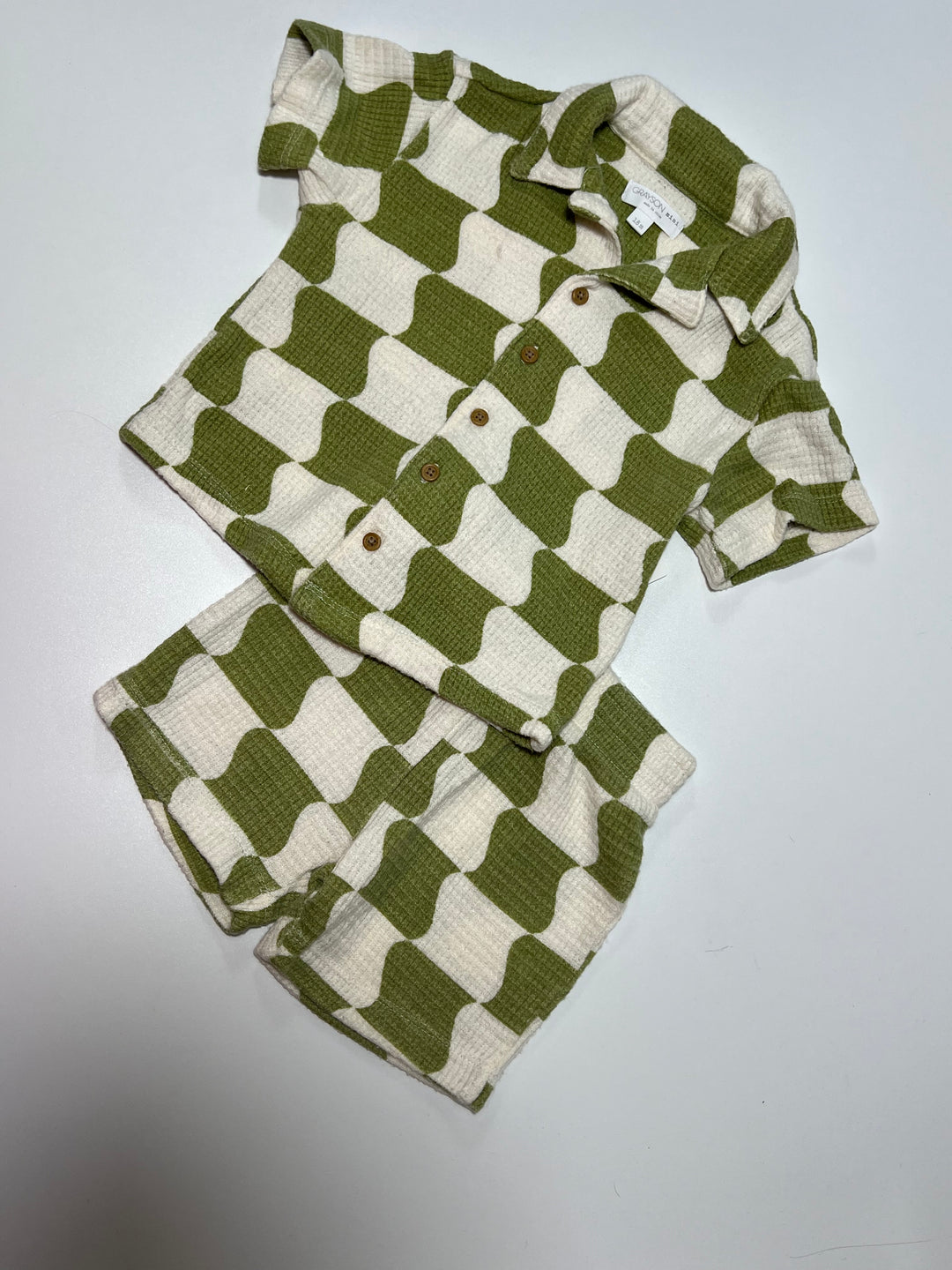 Grayson Mini Short Set - 12-18M