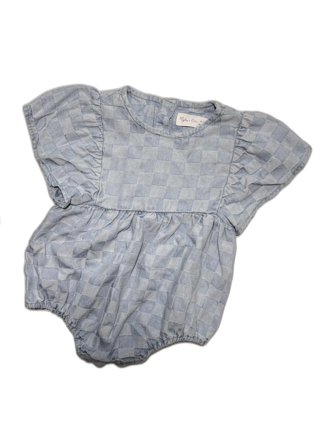 Rylee + Cru Bubble Romper - 6-12M