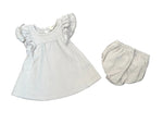 Load image into Gallery viewer, Quincy Mae Dress + Bloomer - 0-3M
