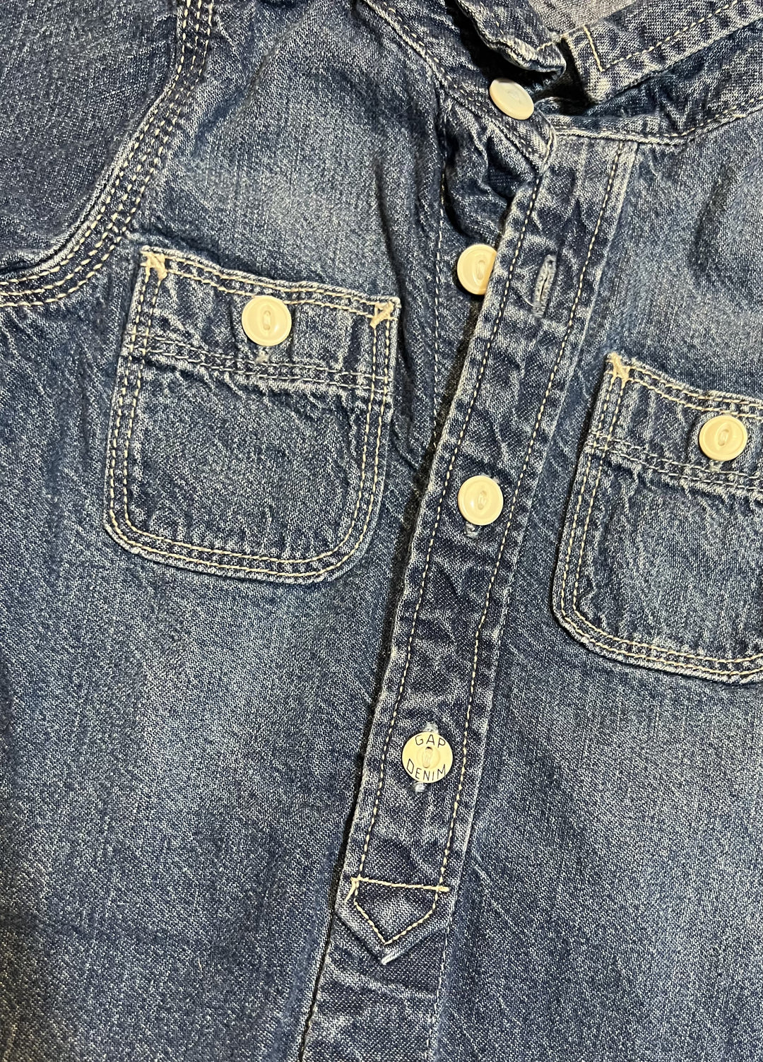 OshKosh Overall Romper Shorts - 3Y