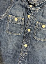Load image into Gallery viewer, OshKosh Overall Romper Shorts - 3Y
