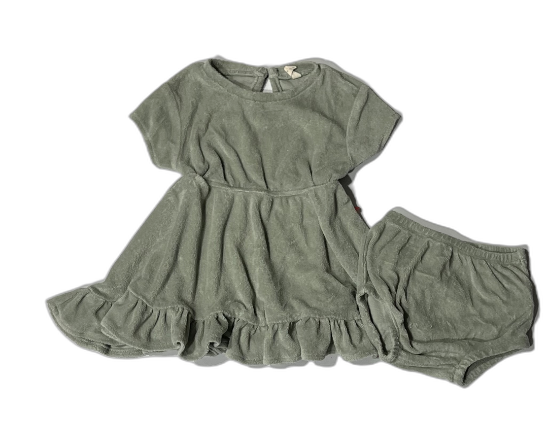 Quincy Mae Top & Bloomers Set - 12-18M