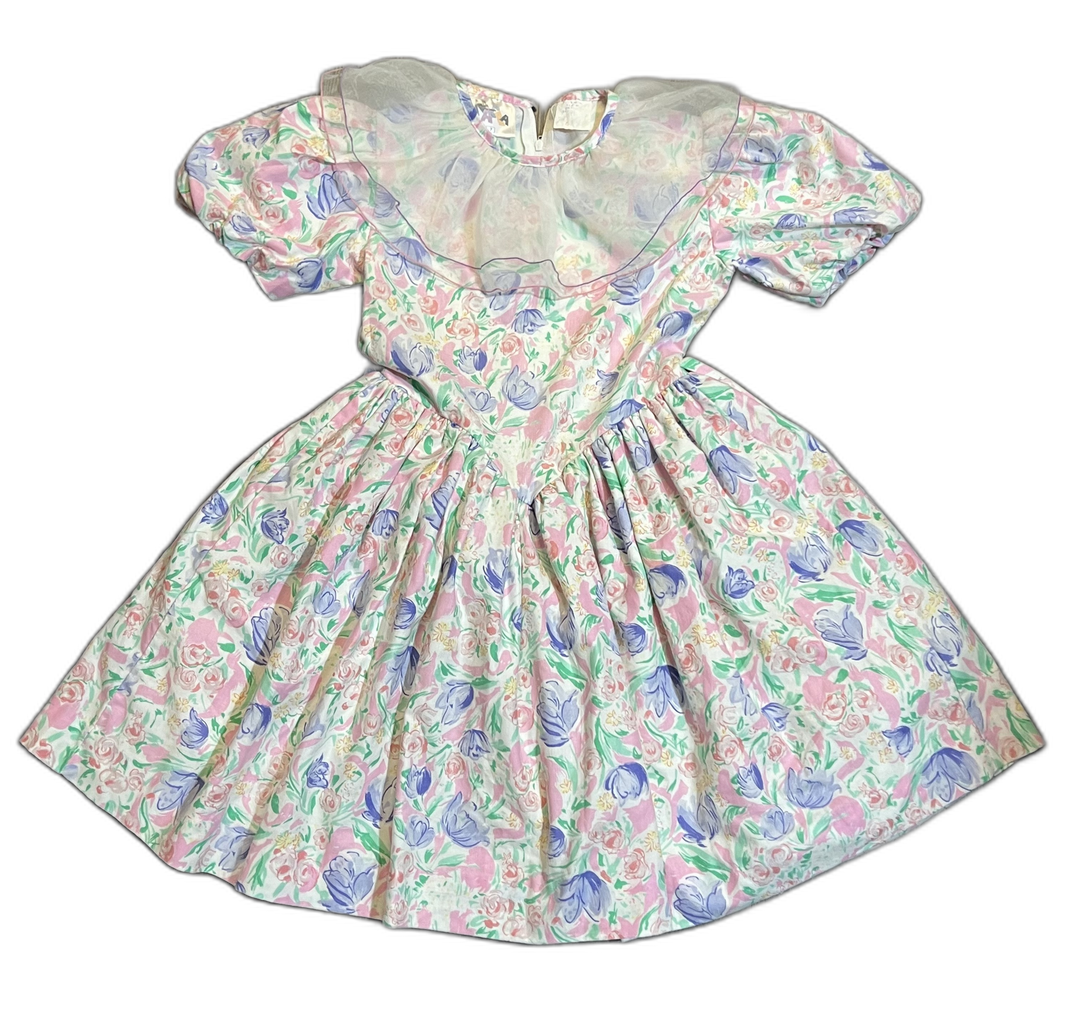 Nadia Vintage Dress - 7Y