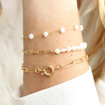 Load image into Gallery viewer, Elisa Maree Jewelry - Beloved Spaced Pearl Bracelet
