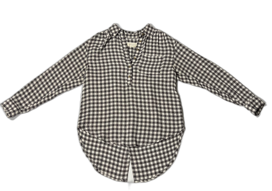 Grey Anthro LS BU Top PPW - XS