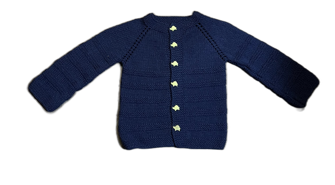 Handmade Knit Cardigan - 3Y