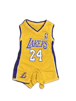 Load image into Gallery viewer, Lakers Romper - 6-12M

