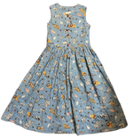 Load image into Gallery viewer, Crab Apple Cottage Vintage Cotton Dress - 12Y
