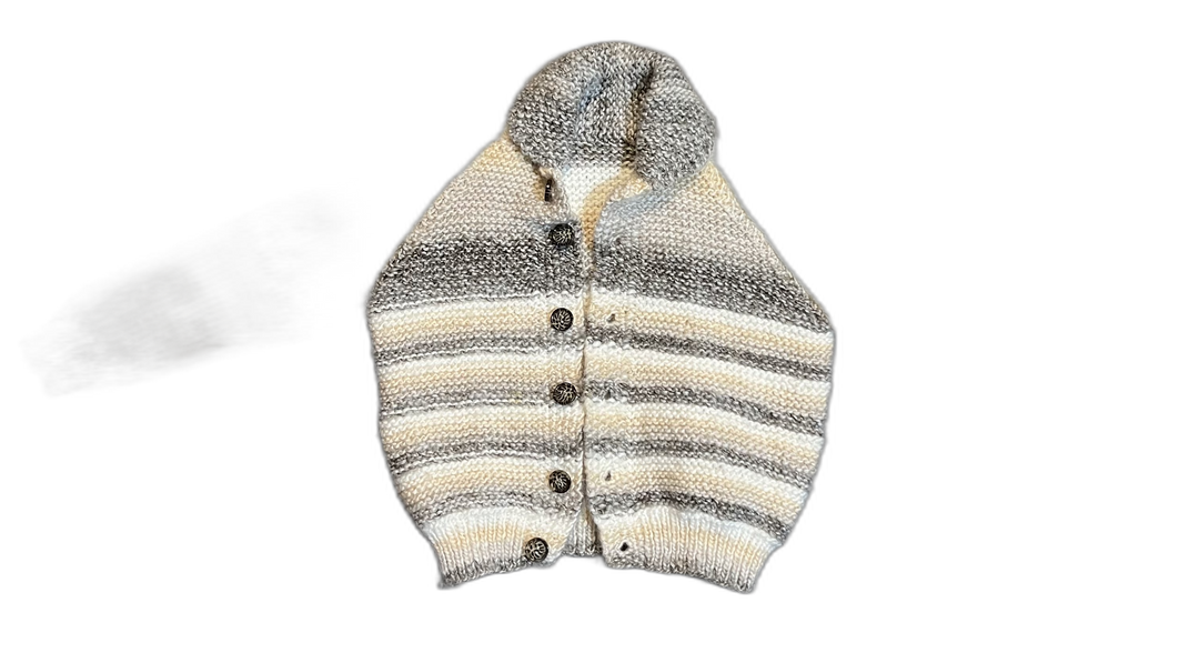 Handmade Knit Cardigan - 2Y