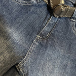 Load image into Gallery viewer, Nevada Belted Jeans - 3Y
