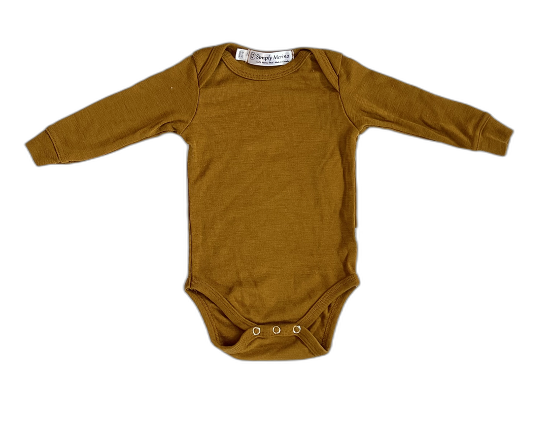 Simply Merino Wool Bodysuit - 6-12M