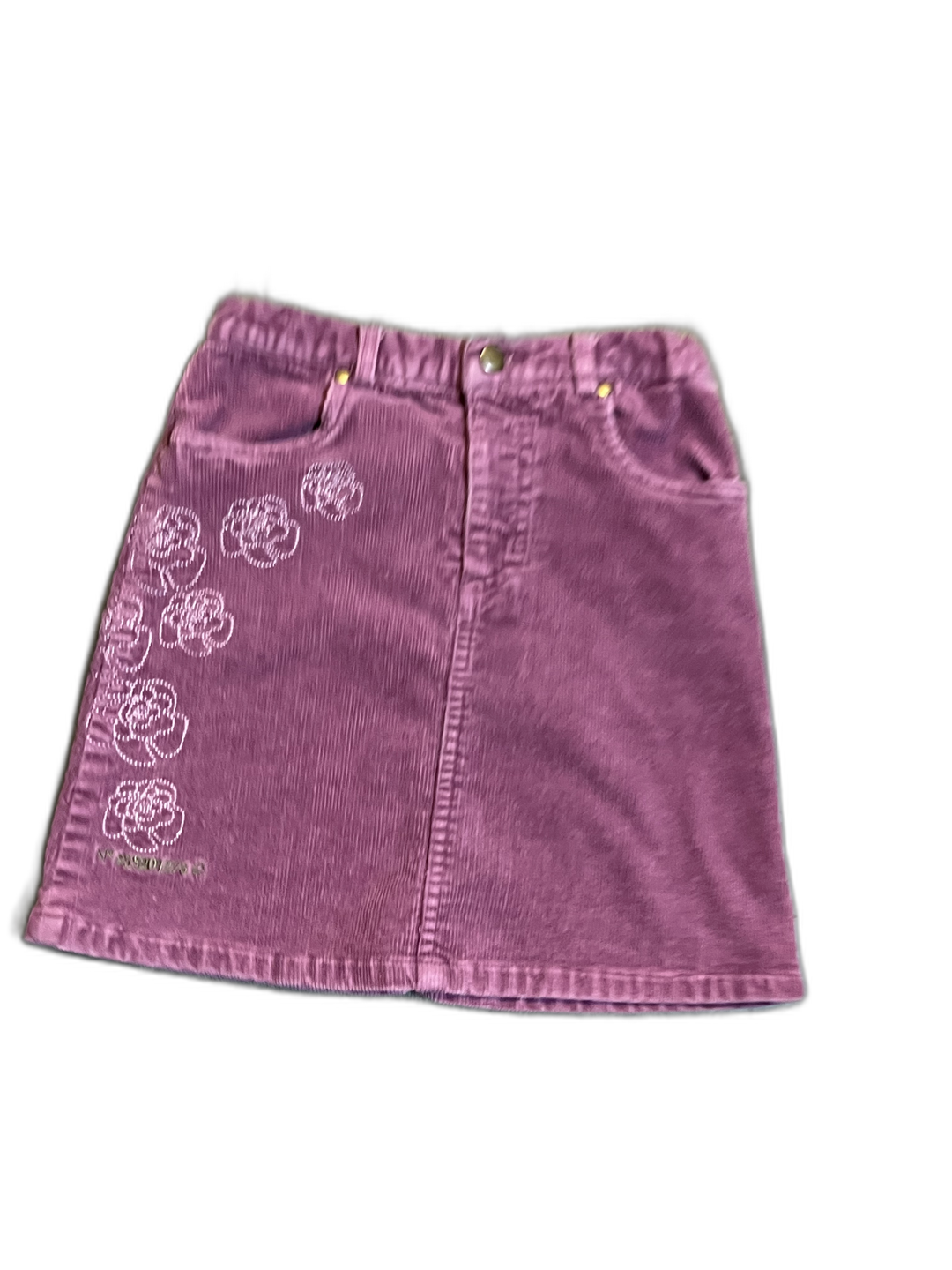 Genevieve Lapierre Cord Skirt - 6Y
