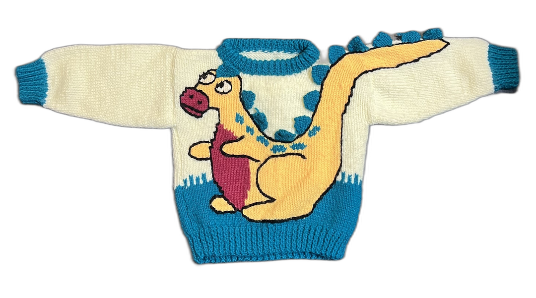 Vintage Knit Sweater - 2Y