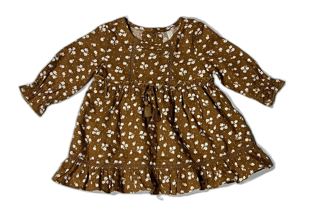 Quincy Mae Dress - 3-6M