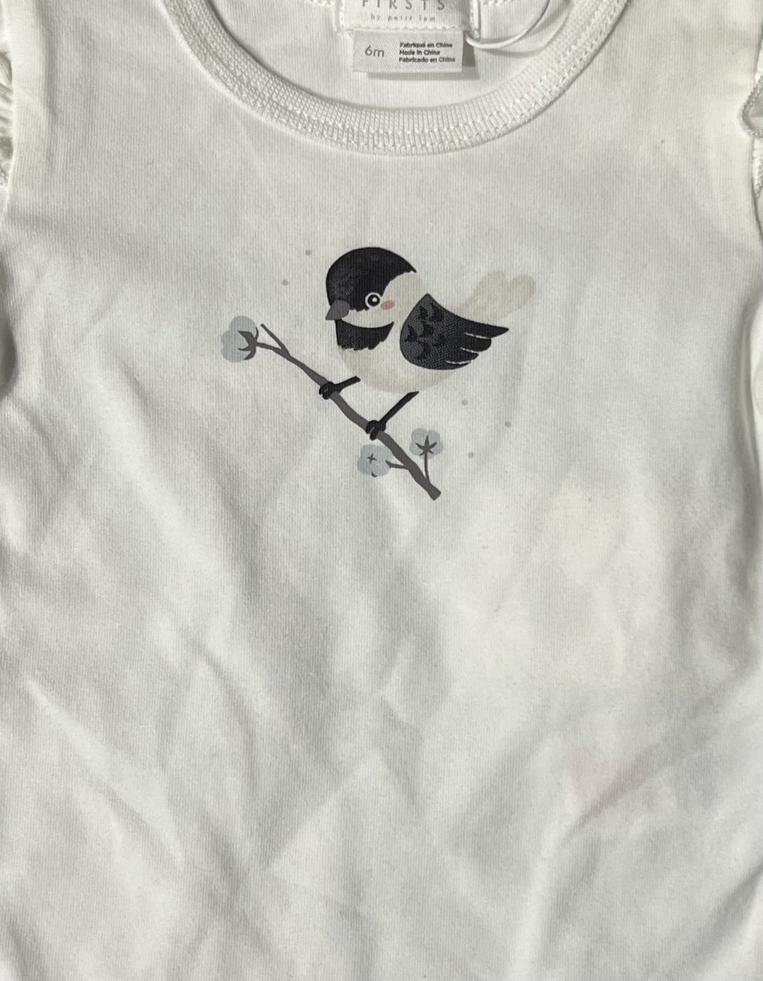 Firsts NWT LS Bodysuit - 3-6M