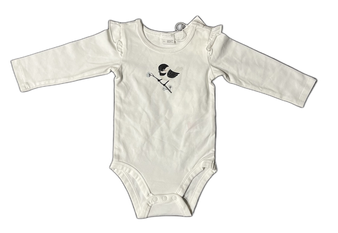 Firsts NWT LS Bodysuit - 3-6M