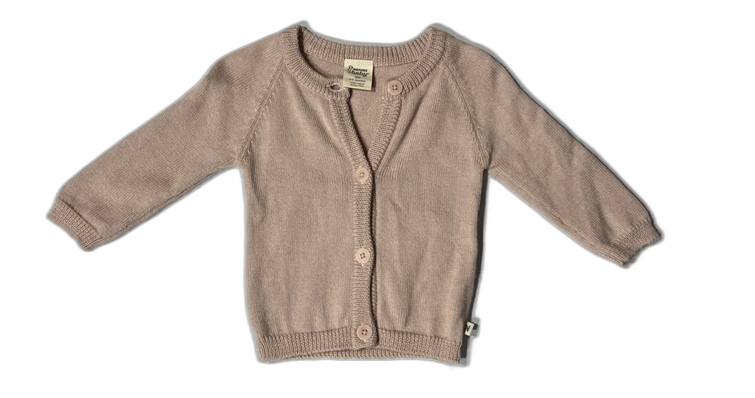 Nature Baby 100% Wool Cardigan - 3-6M