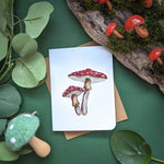 Load image into Gallery viewer, Mushroom Greeting Card
