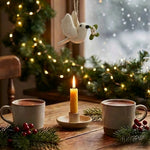 Load image into Gallery viewer, Felt Mistletoe Dove Ornament
