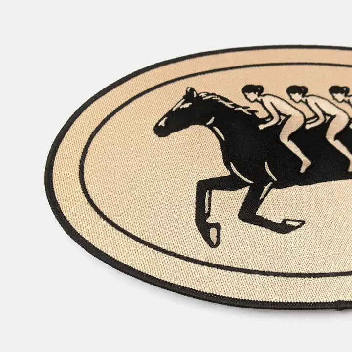 Long Horse Large Back Patch