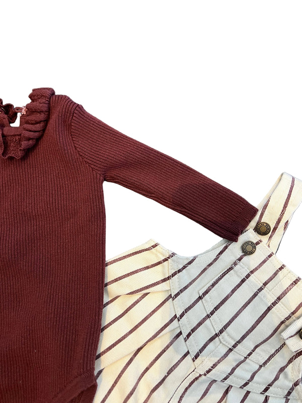 Rylee + Cru Bodysuit - 3-6M