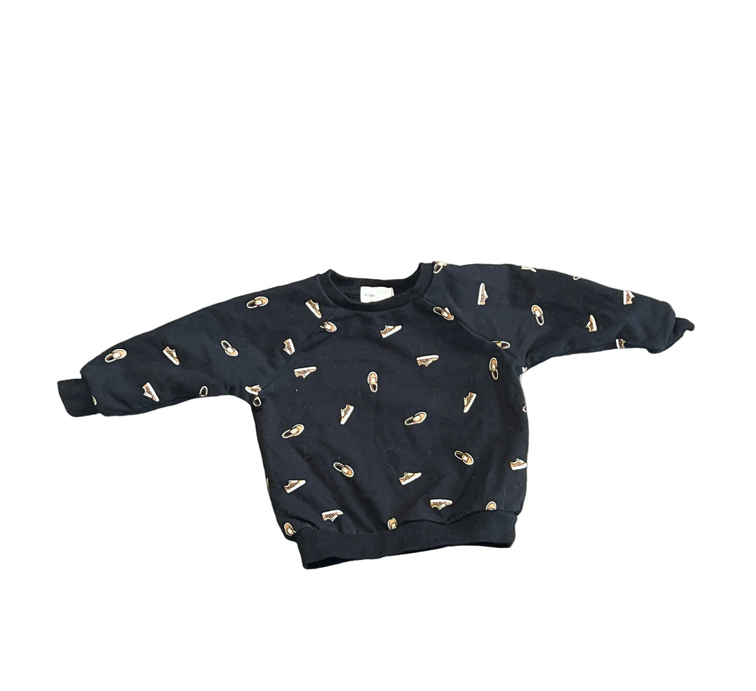 Miles the Label Crewneck Sweater - 3-6M