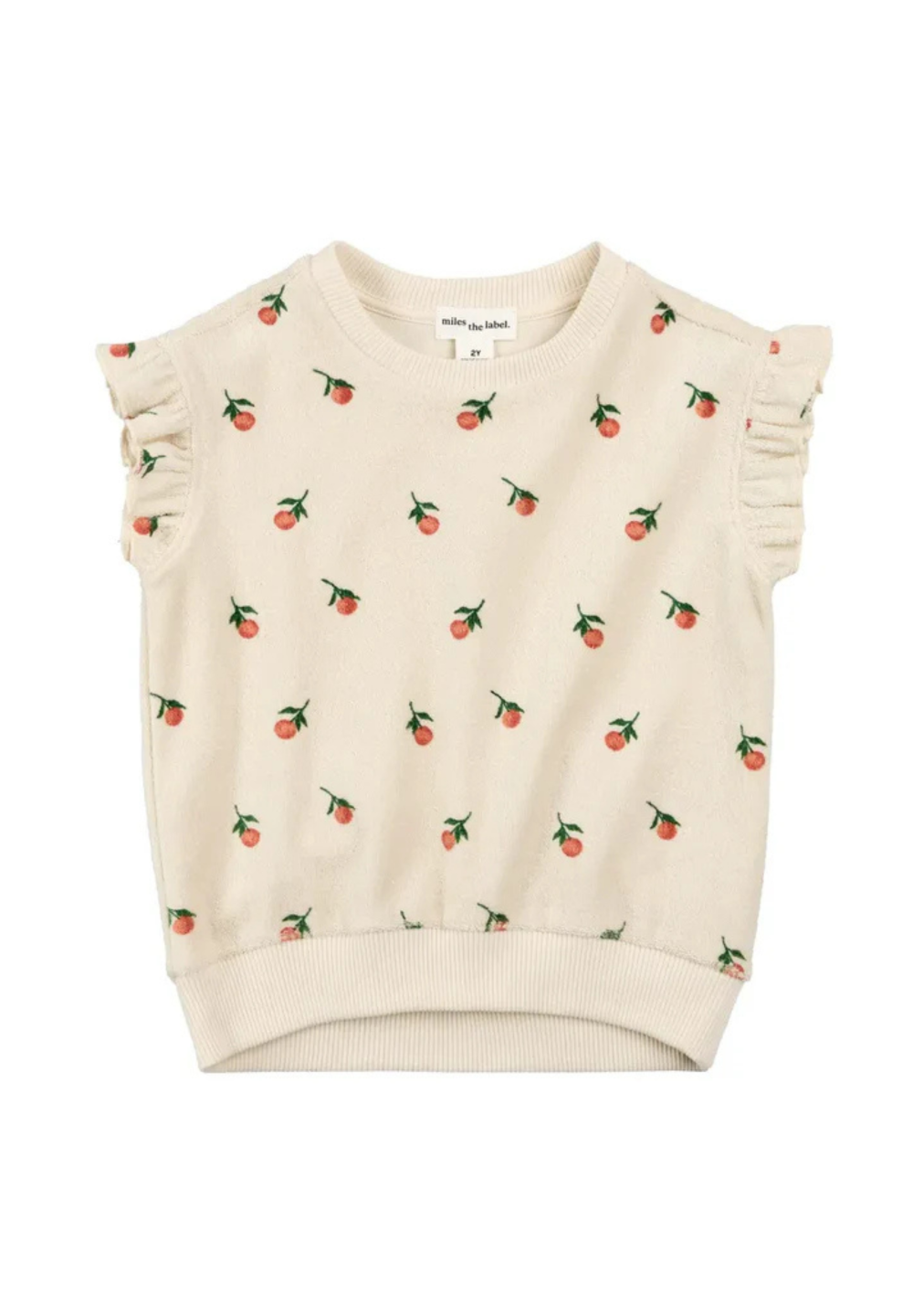 Miles the Label - Terry Cloth Botanical Top